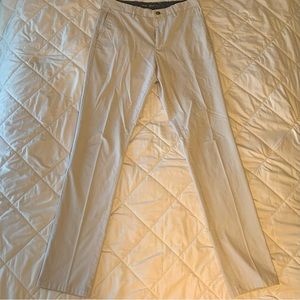 Old Navy slim fit 34x36 white w/ grey detailing